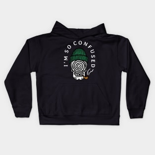 I'm so confused Kids Hoodie